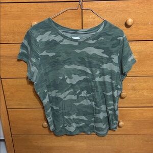 Old Navy Camo Print T-Shirt